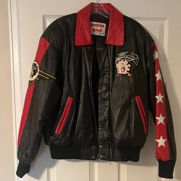 Betty Boop Leather Jacket - Picture 1 of 2